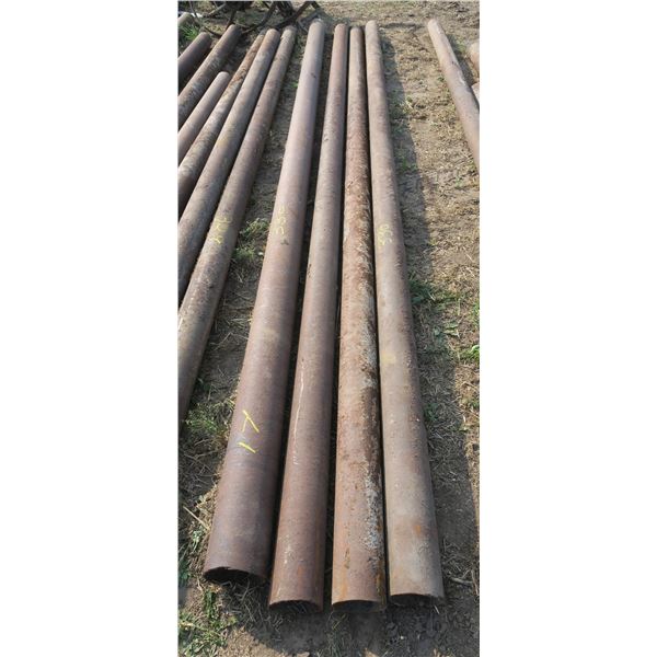 (4pc.) 1/8" & 1/4" Assorted Steel Pipe, 17ft.