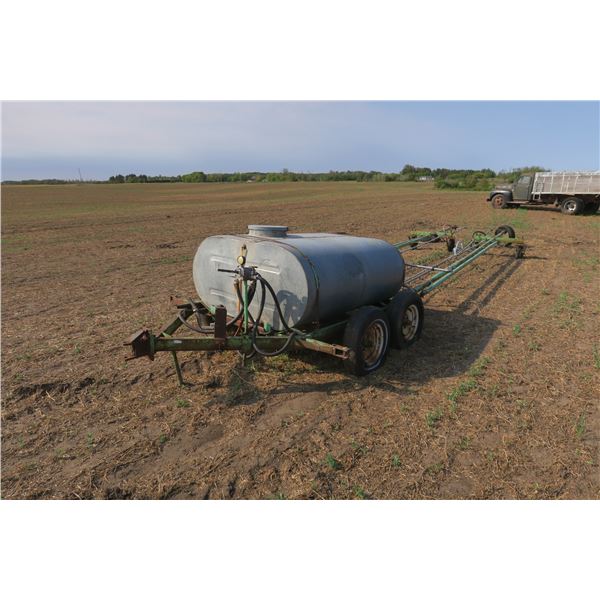 Spray & Tank on Tandem Trailer 52ft.