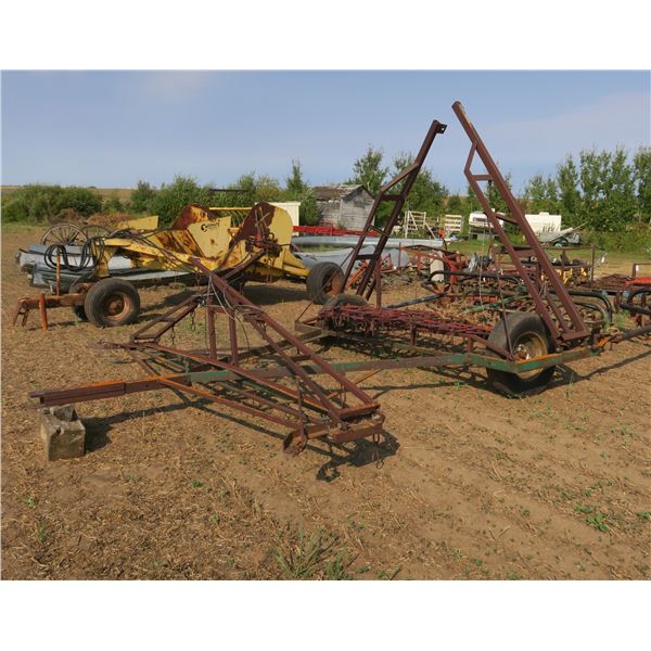 Harrow Bar & 4 Harrows 32" Wide