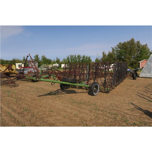 50ft. Harrow Bar w/ Harrows - Complete with Hydraulics