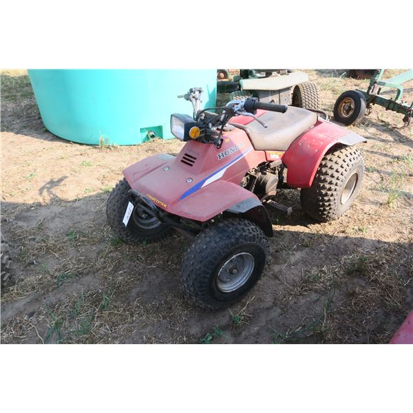 Honda Fourtrax 125 Quad - Runs, needs carb job, Sold As Is