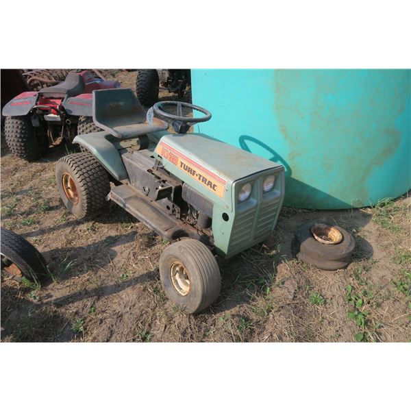 1038 Turftrac Garden Tractor - Parts, Sold As Is