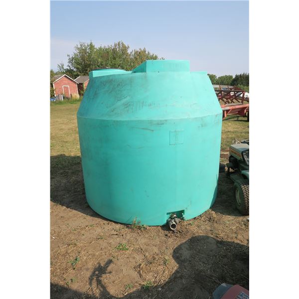 1000 Gal. Water Tank - Non-Potable Water Only