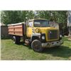 Image 1 : Ford 8000 Diesel Truck - ODO: 93007mi - VIN:R80BVX11155 - Box & Hoist, Roller Tarp - CAT 636 Engine