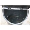Image 2 : Large Black Garbage bin