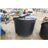Image 3 : Large Black Garbage bin