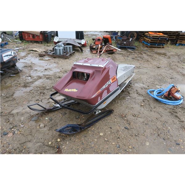 Roll-O-Flex 340 Snowmobile for Parts - As Is