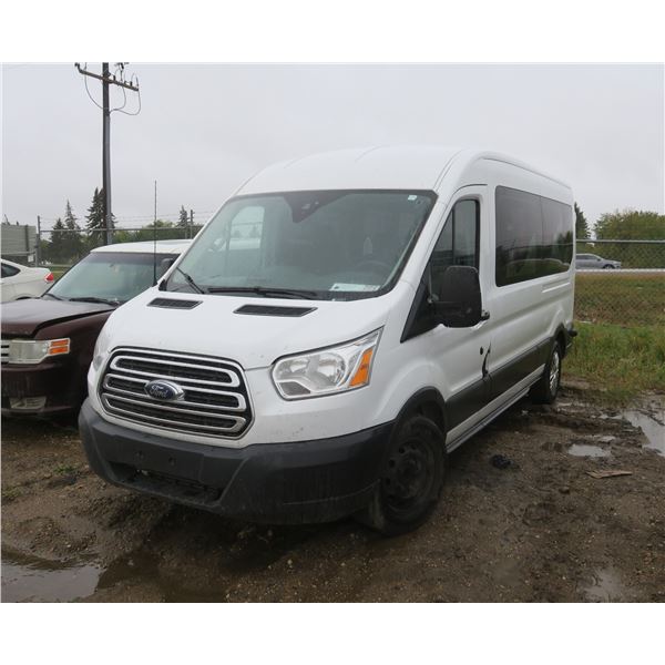 2016 FORD TRANSIT 350 WB148 WAGON 1FBAX2CG8GKA39698 126,708KM (Has Keys) Mechanic Special, Motor Apa