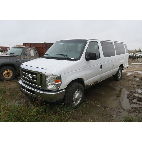 2013 FORD ECONOLINE E350 SD WAGON EXT 1FBSS3BL6DDA57818 - (No Keys) Sold As Is