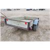 Image 5 : Utility Trailer - 7x4x1ft. Box, 10ft. Total Length