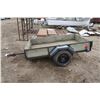 Image 7 : Utility Trailer - 7x4x1ft. Box, 10ft. Total Length