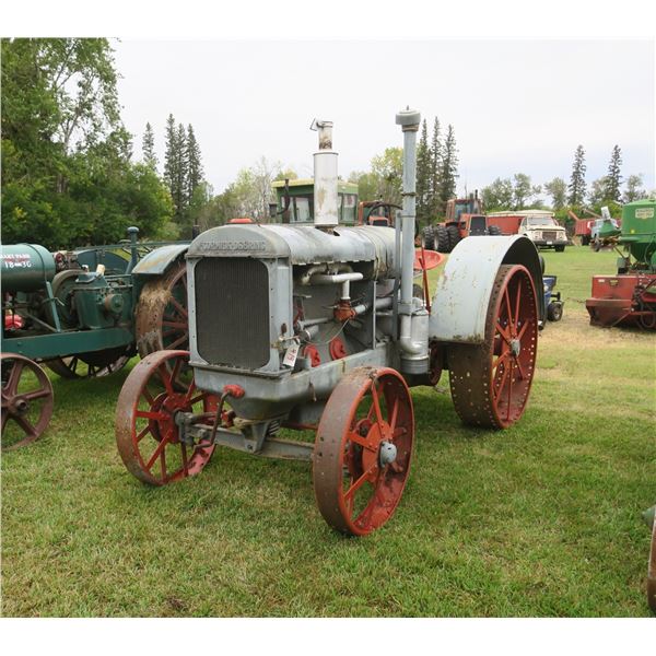 McCormick-Deering IH Tractor with Steel Wheels - Serial#: TG86251 - Ran When Parked 3yrs. ago