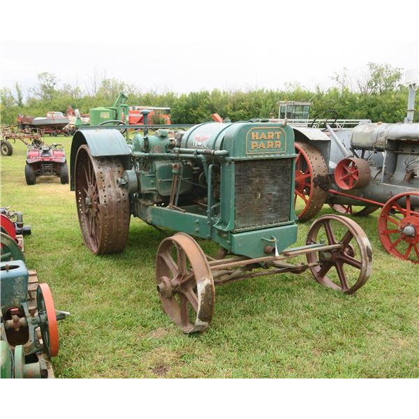 Hart-Parr Steel Wheel Tractor 18-36 Serial# 87397 -Ran When Parked 3yr ago *motor tight, NOT seized*