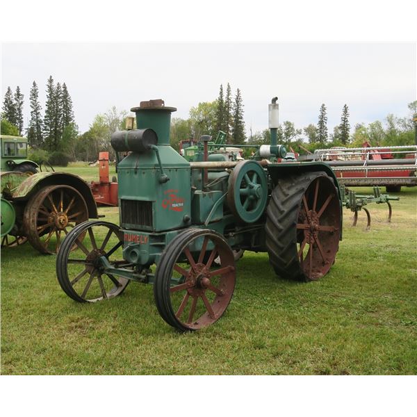 Rumely Oil Pull Tractor, Model X - Steel Wheels - Serial#: X2089, Ran When Parked 3yrs. Ago