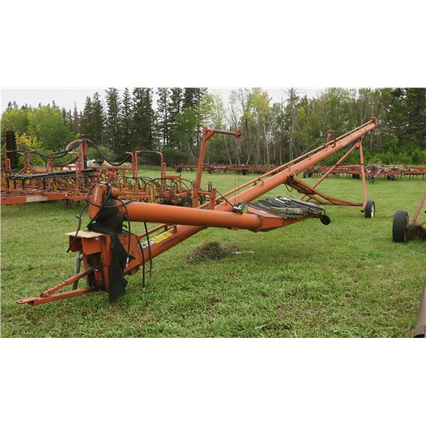 Sakundiak HD10-1600 Auger, 48ft. X 10" - Hydraulic Drive, Swing, Reversing Gearbox