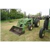 Image 15 : John Deere 2130 w/ JD 146 Loader - 2031hrs. - 3-Point Hitch, 18.4-30 Rear Tires, Runs & Drives