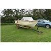 Image 3 : Springbok 14ft. Aluminum Boat, Motor & Trailer - 35HP Mercury Engine