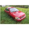 Image 3 : 2002, KIA RIO 4DR, Four Door Car - VIN:KNADC123626149838 - Sold As Is