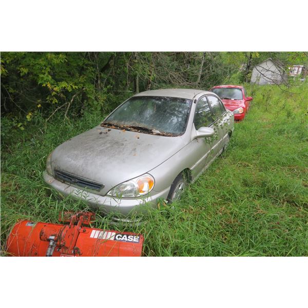 2002, KIA RIO 4DR, Four Door Car - VIN:KNADC123026138219 - Sold As Is