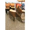 Image 4 : 10 Wooden Seat Chairs
