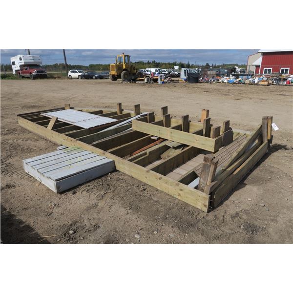 Deck & Assorted Lumber 16x7ft.