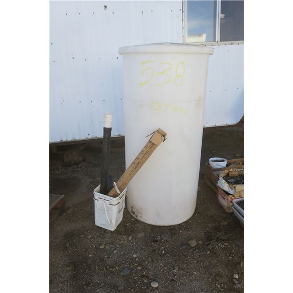 Non-Potable Water Tank & Accessories - 150 imp. Gal.