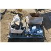Image 1 : Pallet of Light Fixtures, Straps, Boots, Etc.