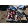 Image 1 : Pallet of Fire Extinguishers, Pump & Hose, Wire
