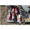 Image 2 : Pallet of Fire Extinguishers, Pump & Hose, Wire