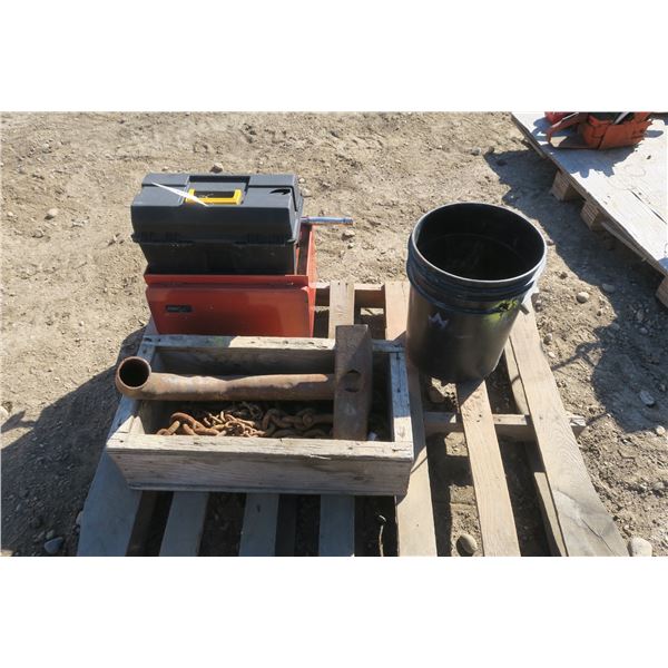 Assorted Chain & Tools