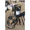 Image 1 : Barrel Full of Bolts & 240V Cord w/ Plug End
