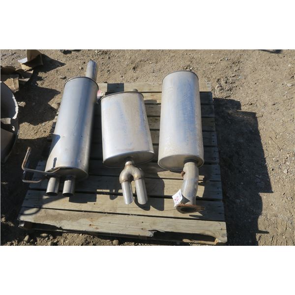 3 Exhaust Mufflers