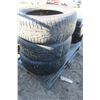 Image 5 : 5 Tires - 3 Nokian 225/60R16, 15" Donut & Rim, 14" Tire on Rim