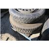 Image 8 : 5 Tires - 3 Nokian 225/60R16, 15" Donut & Rim, 14" Tire on Rim