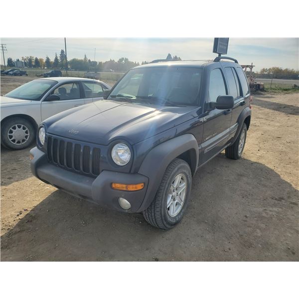 2003 JEEP LIBERTY SPORT 4WD 1J4GL48K43W561252 *read description*