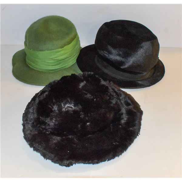 1920S LADIES DRESS HATS ASSORTED