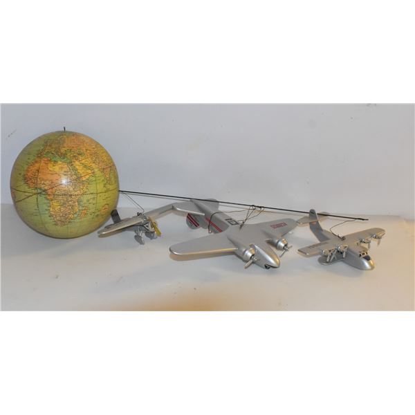 1940S STYLE AVIATION MOBILE WITH GLOBE