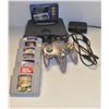 Image 1 : NINTENDO N64 WITH 6 GAMES UNTESTED