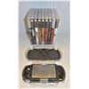 Image 1 : SONY PSP SYSTEM W CASE AND 9 GAMES