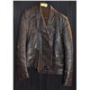 Image 1 : 1950S GERMAN LEATHER MOTORCYCLE JACKET MED