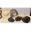 Image 1 : LOT 1930S LADIES FANCY HATS ETC