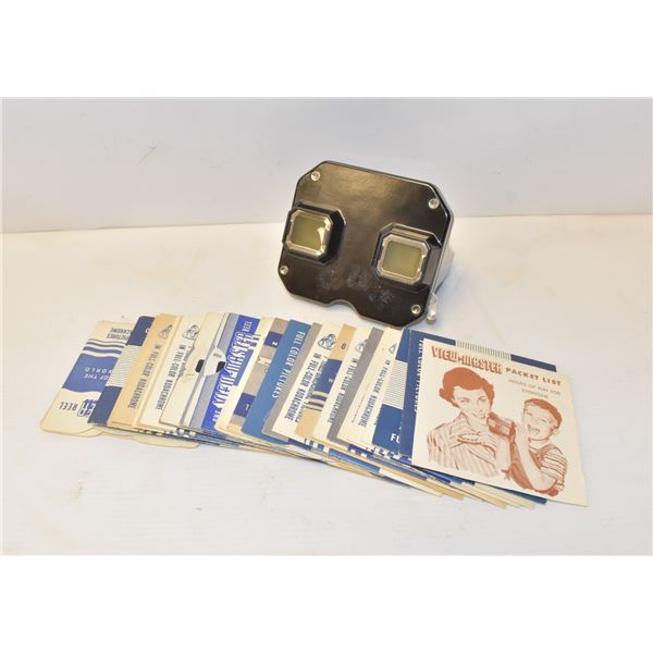 50'S VIEW MASTER WITH 30 REELS