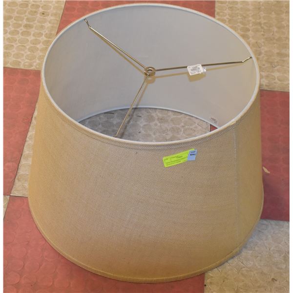 NEW OVERSIZED LINEN LAMP SHADE $135 MSRP