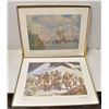 HISTORICAL HUDSON BAY PAINTINGS LITHO SET IN BOX