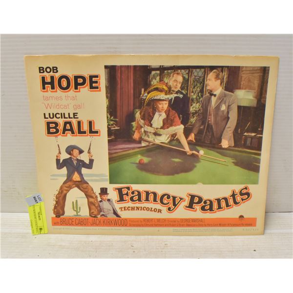 ANTIQUE BOB HOPE LUCILE BALL MOVIE