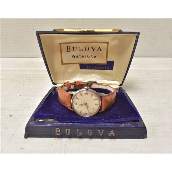 1950S BULOVA MENS WRIST WATCH WITH