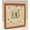 Image 1 : FRAMED CLOCKWORK GEAR SHADOWBOX