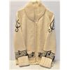 Image 1 : 1950S KNIT SWEATER W MUSIC NOTES MADAME RAC SMALL