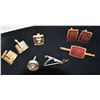 LOT OF VINTAGE CUFFLINKS AND TIE CLIPS