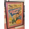 Image 1 : LARGE 1940S COUNTY FAIR MOVIE POSTER FRAMED